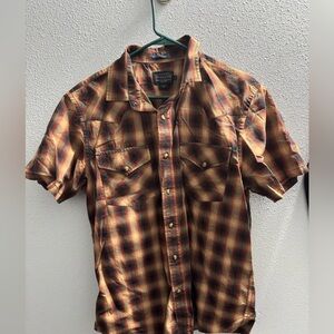 Pendleton Frontier short sleeve button up